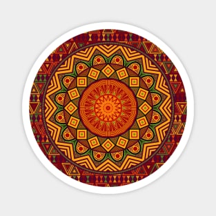 Africa Polynesia Pattern Magnet